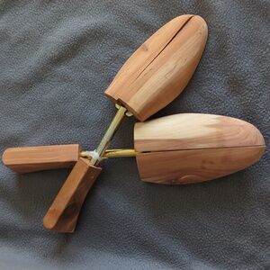 Vintage Wood Shoe Trees. Size XL